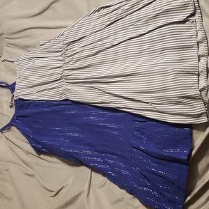Lot of 2 girls sized medium (8) Old Navy dresses